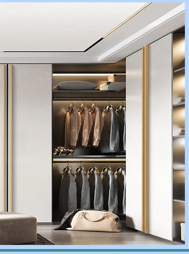 Aluminum Alloy Top Wardrobe Long Handle Cabinet Drawer Black Cabinet Door Handle