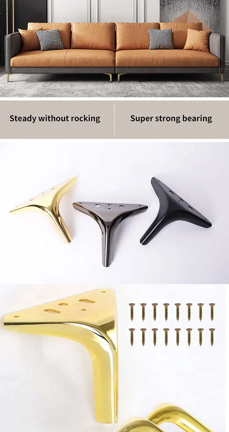 Steel Kitchen Cabinet Hardware Metal Table Furniture Sofa Leg