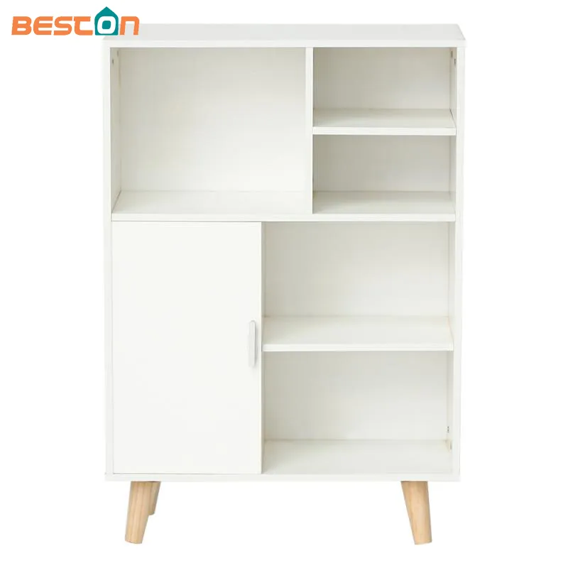 Floor-Standing Storage Rack Toilet Home Furniture Cabinet Wooden Board Cupboard Shelf