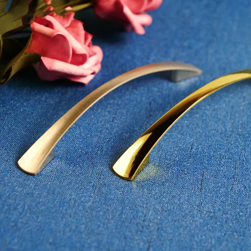 Zinc Alloy Wardrobe Kitchen Cabinet Dresser Drawer Pull Wardrobe Handle