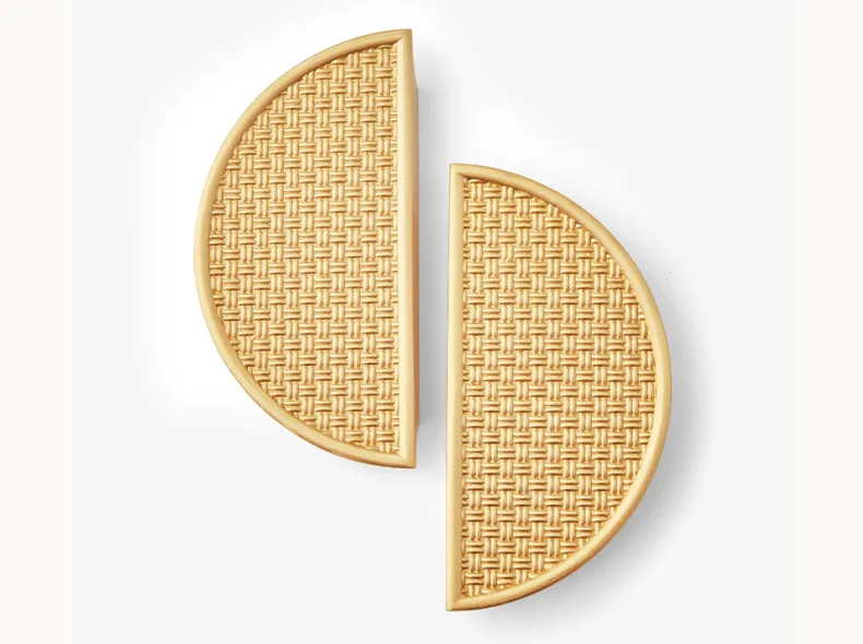 Cupboard Pull Living Room Extra Brushed Brass Gold Handle