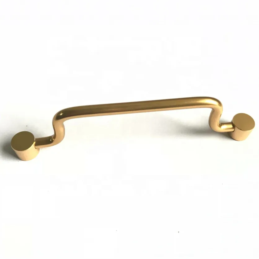 Gold Aluminum Alloy Modern Kitchen Hardware Cabinet Door Pull Handle
