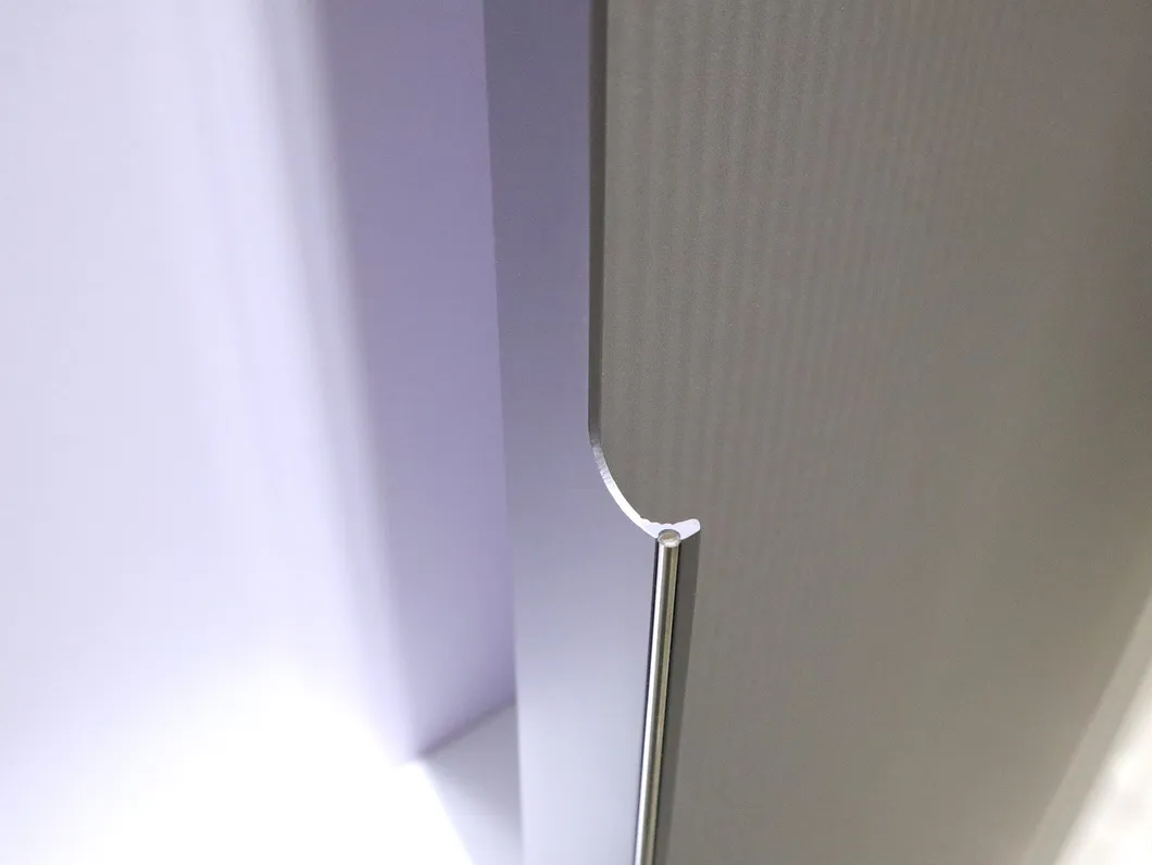 Furniture Cabinet Concealed Handles Wardrobe Door Finger Edge Pull Handle