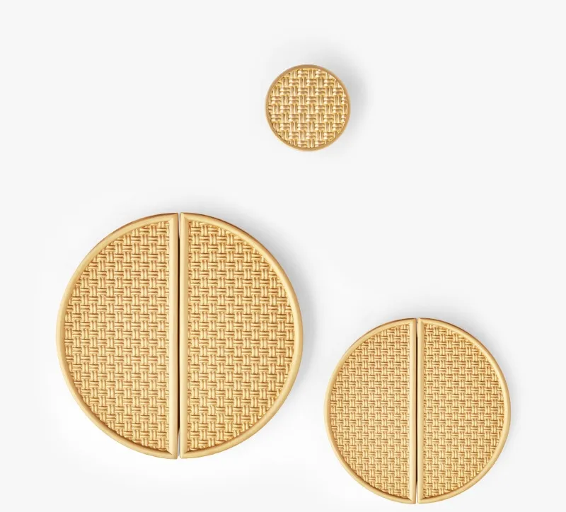 Cupboard Pull Living Room Extra Brushed Brass Gold Handle