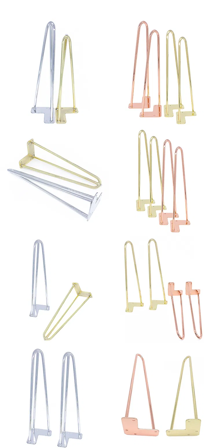 Furniture Hairpin Legs Wholesale Metal Hairpin Legs for Coffee Table
