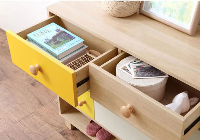 Simply Furniture Cabinet Drawer Solid Beech Wood Pulls Black Walnut Closet Handles