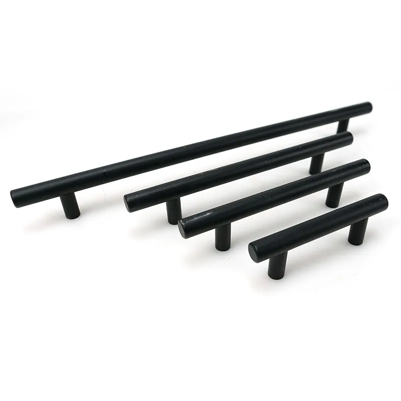 Drawer Long Lever Pull T Bar Hollow Stainless Steel Cabinet Handle
