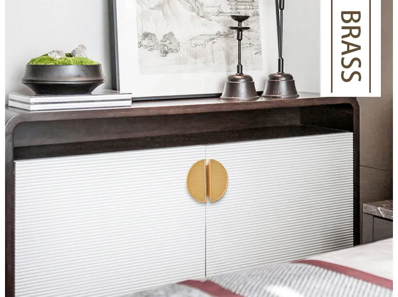 Cupboard Pull Living Room Extra Brushed Brass Gold Handle