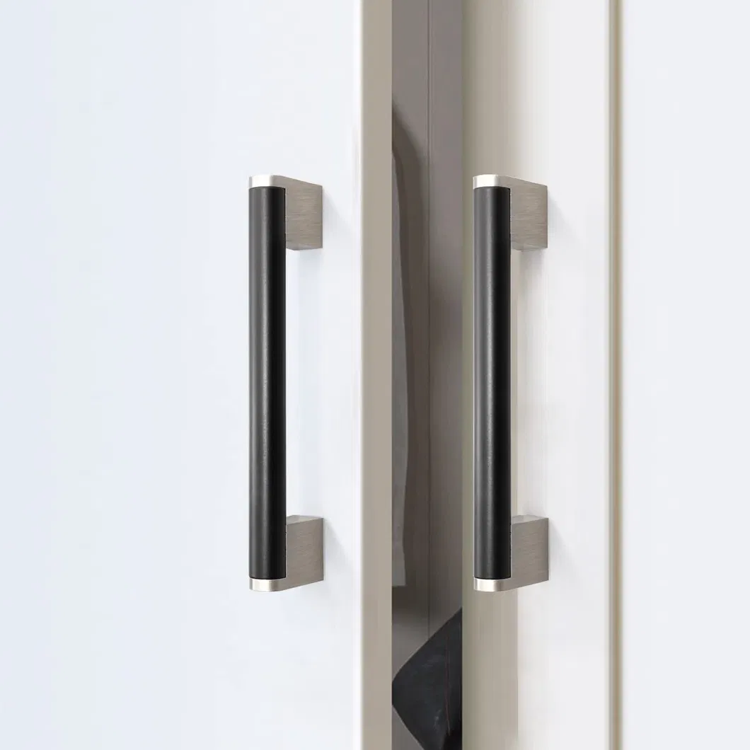 Stainless Steel Brushed Satin Gold Black Cabinet Drawer Door Pulls Furniture Handles