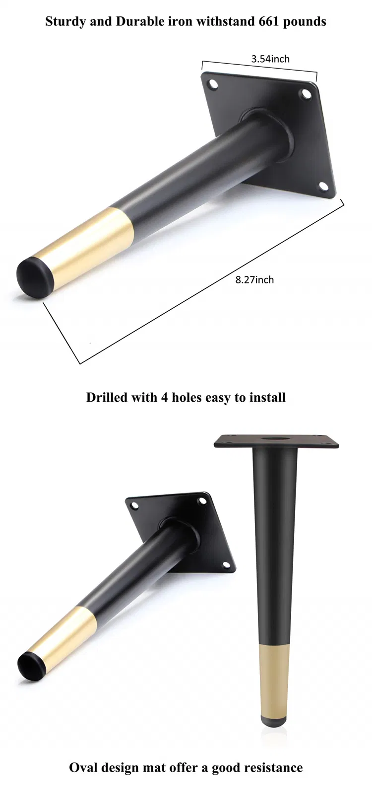 Wholesale Hardware Accessories Furniture Sofa Leg