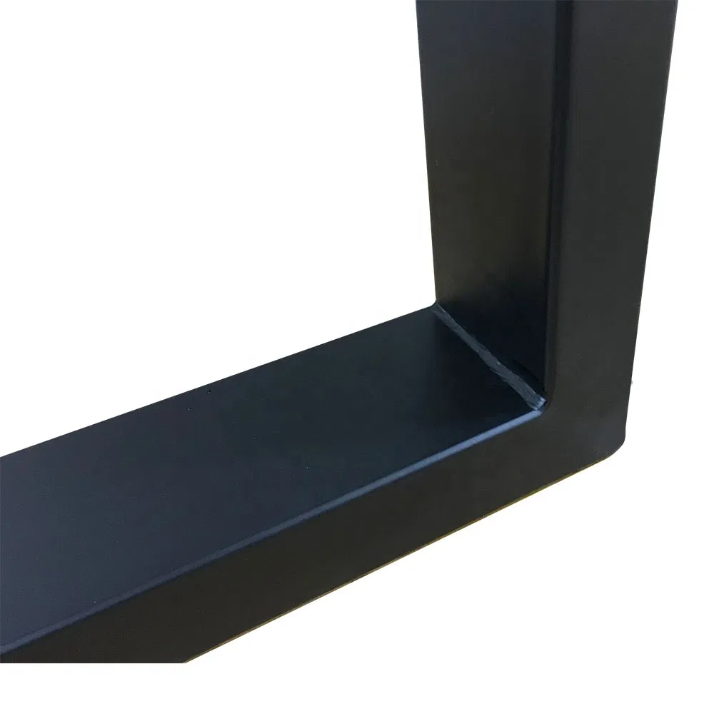 Factory Modern Customized Dining Room Furniture Square Metal Iron Table Leg