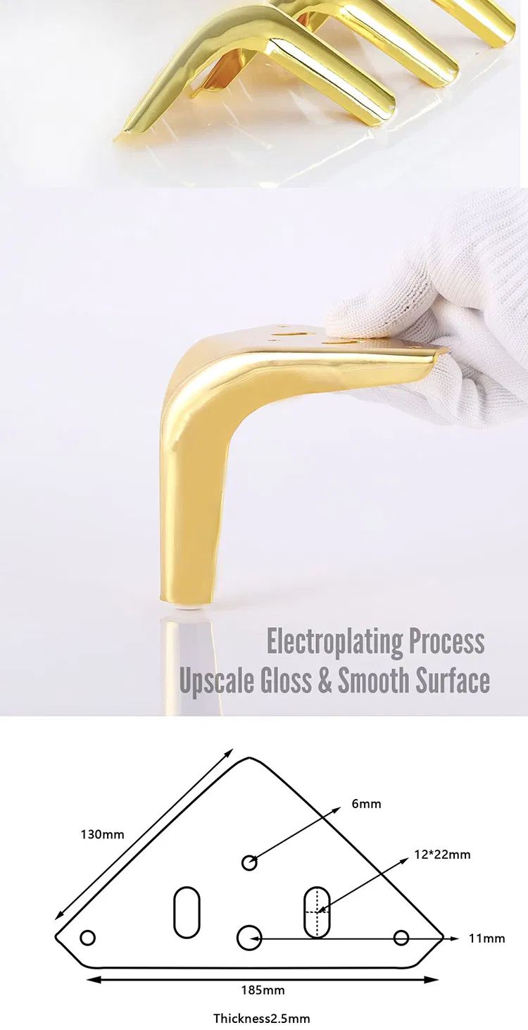 Steel Kitchen Cabinet Hardware Metal Table Furniture Sofa Leg