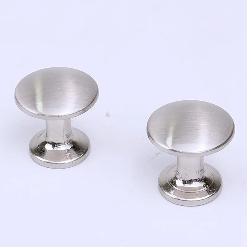 Glossy C Shape Whalebone Drawer Pull Handles Curved Zinc Alloy Cabinet Handle