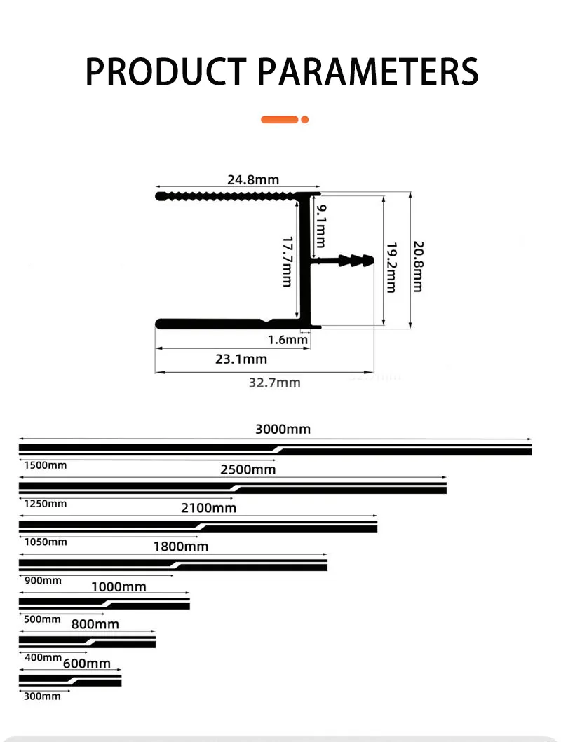 Concealed Slotless Aluminum Lightning Wardrobe Cabinet Door Handle