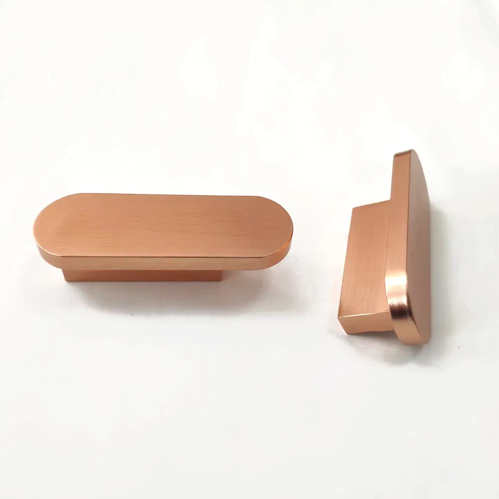 Aluminum Cabinet Handle Meilv Rose Gold Aluminum Drawer Kitchen Furniture Cabinet Handle