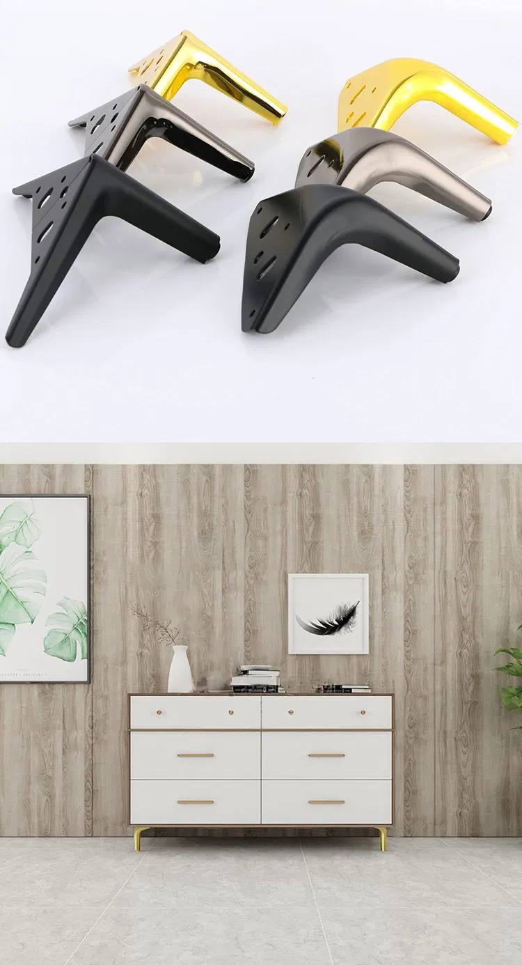 Steel Kitchen Cabinet Hardware Metal Table Furniture Sofa Leg