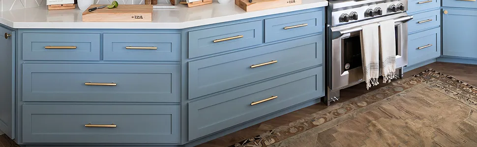 Stainless Steel Solid Hollow Drawer Kitchen Brass Gold T Bar Pull Handle