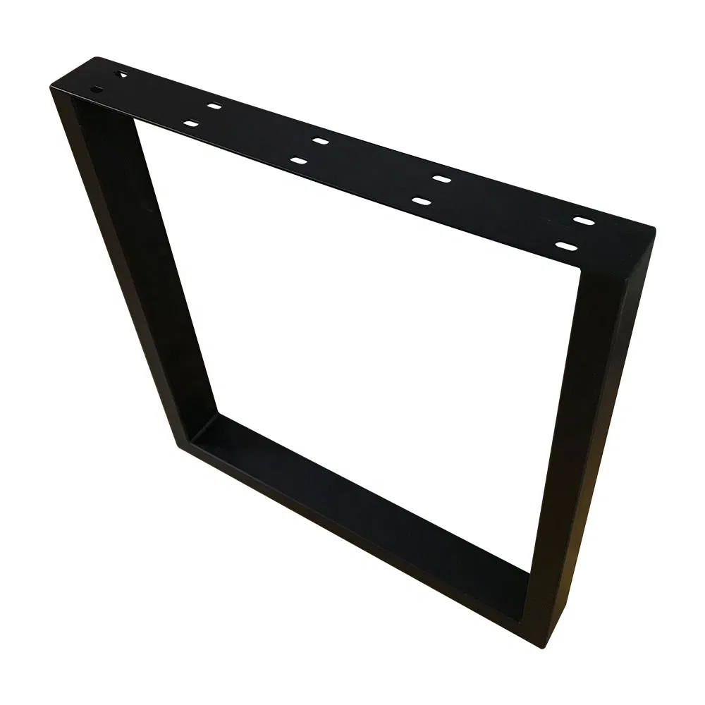 Factory Modern Customized Dining Room Furniture Square Metal Iron Table Leg