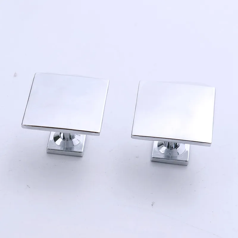 Glossy C Shape Whalebone Drawer Pull Handles Curved Zinc Alloy Cabinet Handle