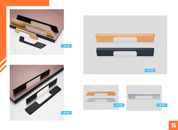 Drawer Kitchen Cabinet Pull Cupboard Wardrobe Handles Aluminium Profile Cabinet Door Handle