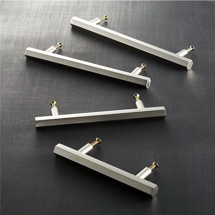 Furniture Hardware Cupboard Cabinet Bathroom Kitchen Hexagon Handle