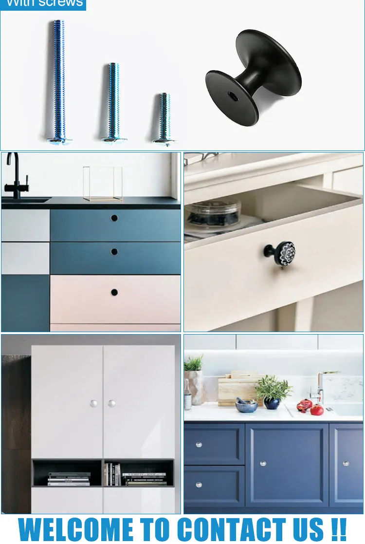 Decoration Design Kitchen Drawer Pulls Cupboard Wardrobe Plastic Knob Handle