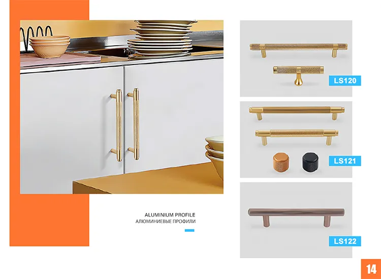 Drawer Kitchen Cabinet Pull Cupboard Wardrobe Handles Aluminium Profile Cabinet Door Handle