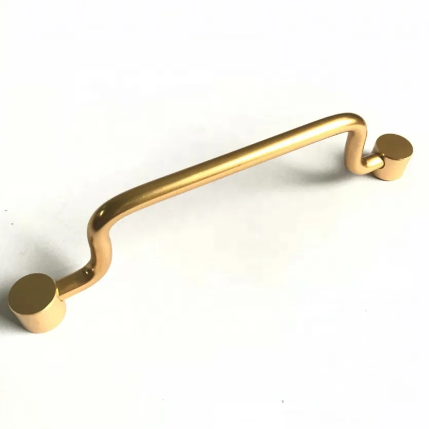 Gold Aluminum Alloy Modern Kitchen Hardware Cabinet Door Pull Handle
