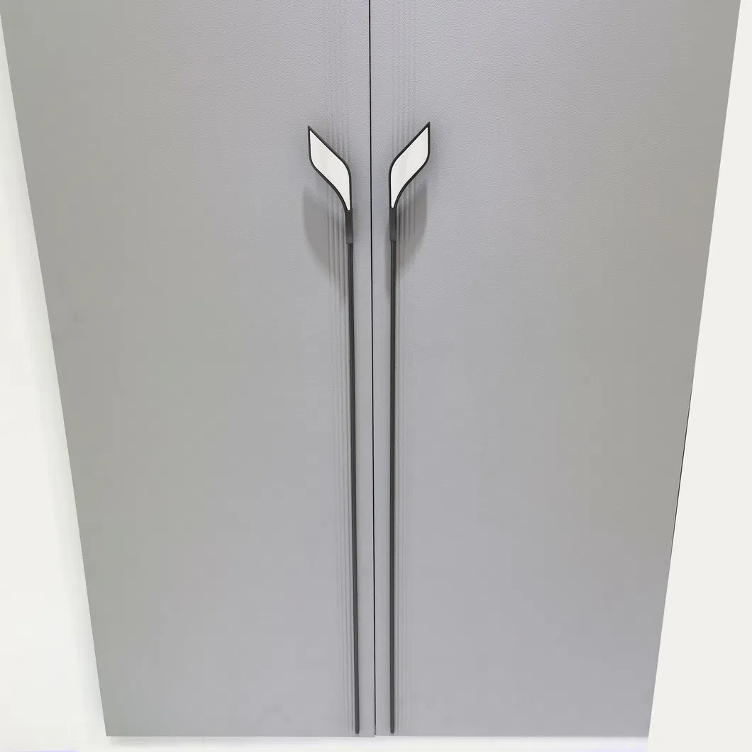 Zinc Alloy Leather Furniture Cabinet Handles New Design Wardrobe Door Pull Handle