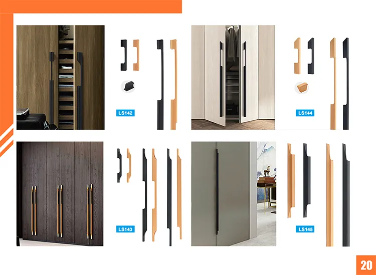 Drawer Kitchen Cabinet Pull Cupboard Wardrobe Handles Aluminium Profile Cabinet Door Handle