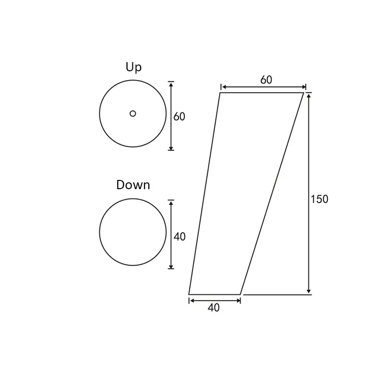 Modern Popular Sofa Chair Leg Accessories Solid Wood Legs