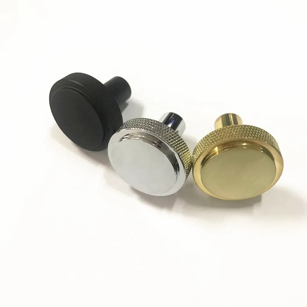 Furniture Cabinet Kitchen Solid 160mm Brass Gold Satin Knurled Drawer Pull Handle