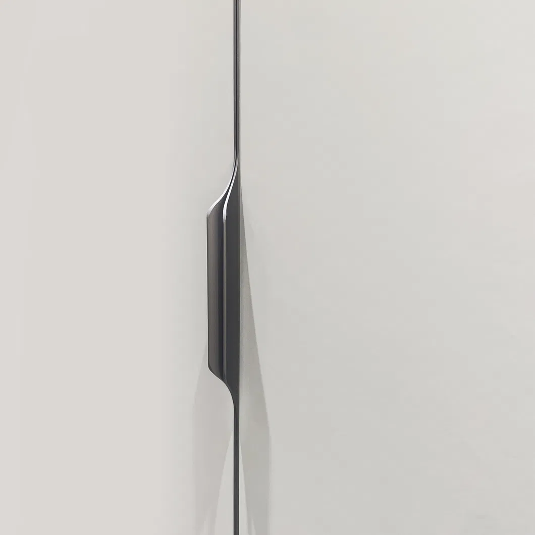 New Luxury Aluminum Cabinet Exquisite Handle Bright Gold Wardrobe Door Handles