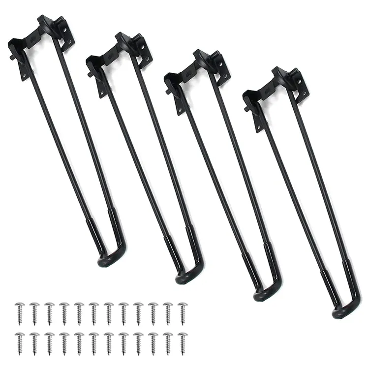 Metal Iron Furniture Desk Coffee Dining Table Mini Hairpin Legs