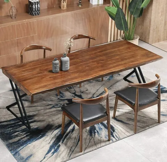 Metal Cast Iron Frame Shaped Coffee Dining Living Room Table Legs