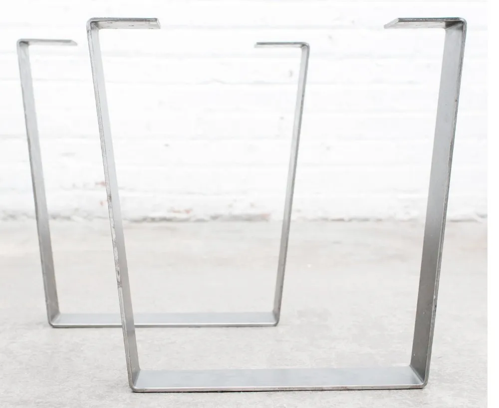 New Arrival Best Price Tapered U Shaped Metal Table Legs