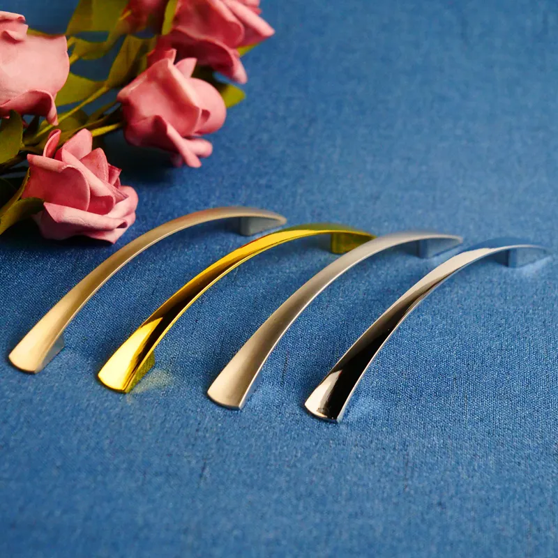 Zinc Alloy Wardrobe Kitchen Cabinet Dresser Drawer Pull Wardrobe Handle