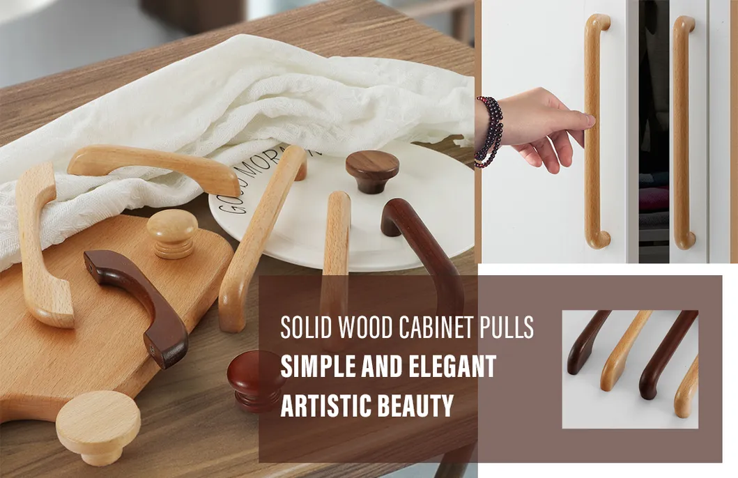 Star Moon Children Furniture Handle Hook Cartoon Solid Wood Cabinet Door Pulls