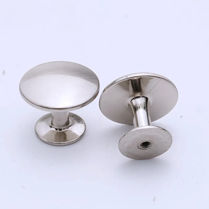 Glossy C Shape Whalebone Drawer Pull Handles Curved Zinc Alloy Cabinet Handle