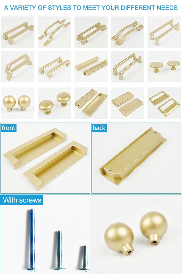 T Bar Drawer Lever Handle Door Entrance Door Pull Handle