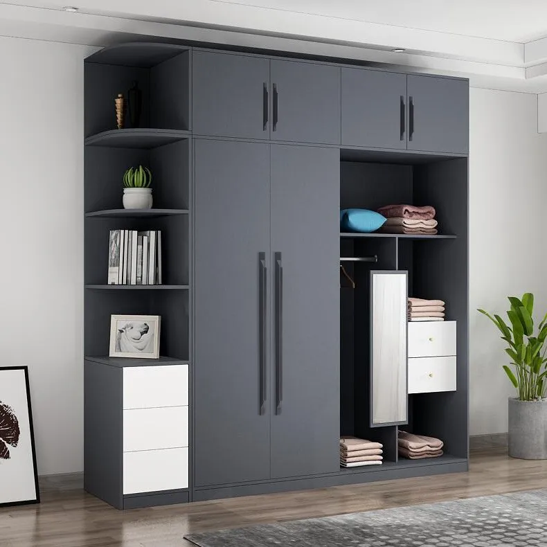 T-Shaped Furniture Door Wardrobe Handles Modern Simple Aluminum Alloy Cabinet Handles