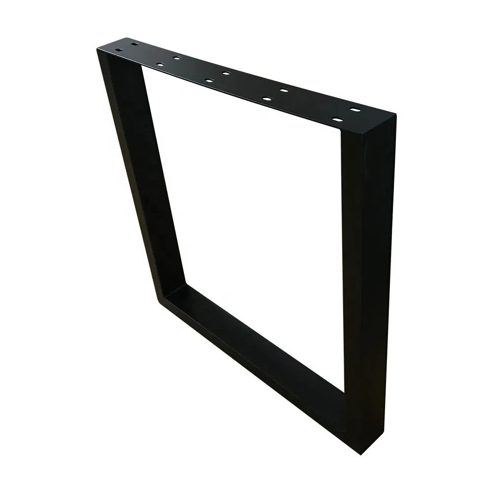 Factory Modern Customized Dining Room Furniture Square Metal Iron Table Leg