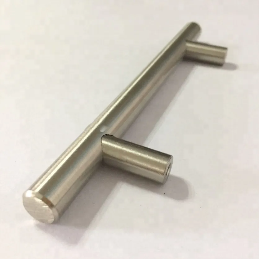 Stainless Steel Solid Hollow Drawer Kitchen Brass Gold T Bar Pull Handle