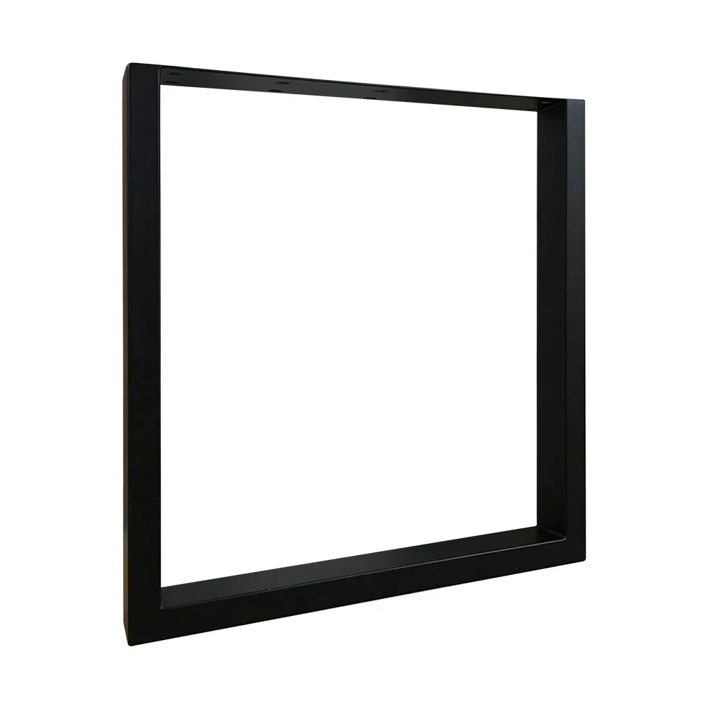 Factory Modern Customized Dining Room Furniture Square Metal Iron Table Leg