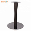Wholesale Price Titanium Black Stainless Steel Table Leg Round Metal Table Base