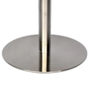Stainless Steel Table Base for Restaurant Table with X Top Plate