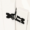 Black Garden Gate Hinges Use for Vinyl Fence Gate