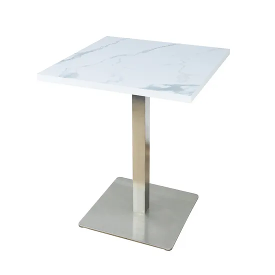Wholesale Coffee End Table Artificial Marble Top Modern Leisure Dining Table