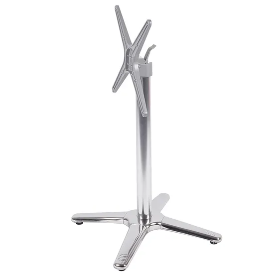 Furniture Legs Dining Table Base with Aluminum Alloy Folding Cross Top