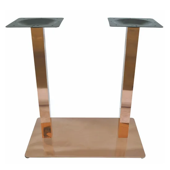 metal table base